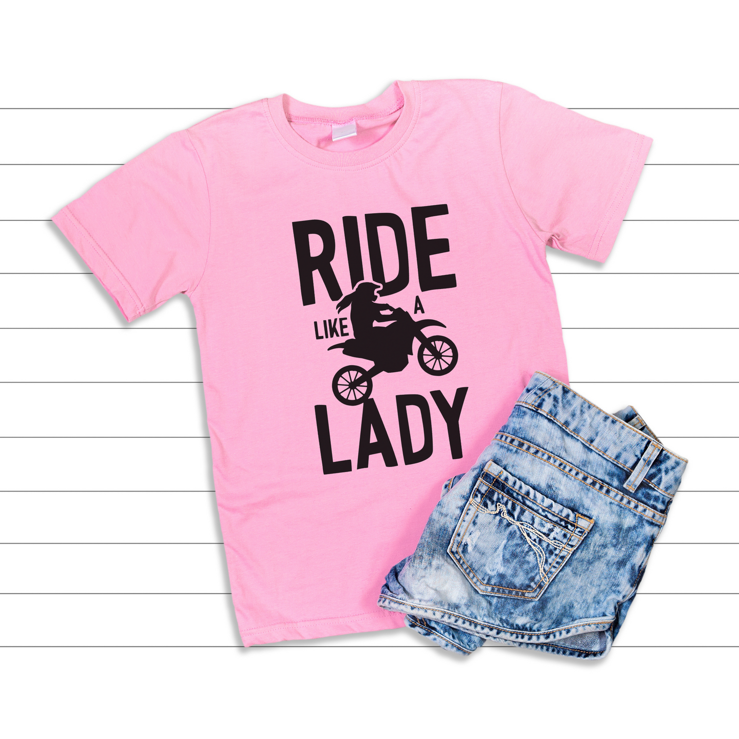 Ride Like A Lady T-Shirt