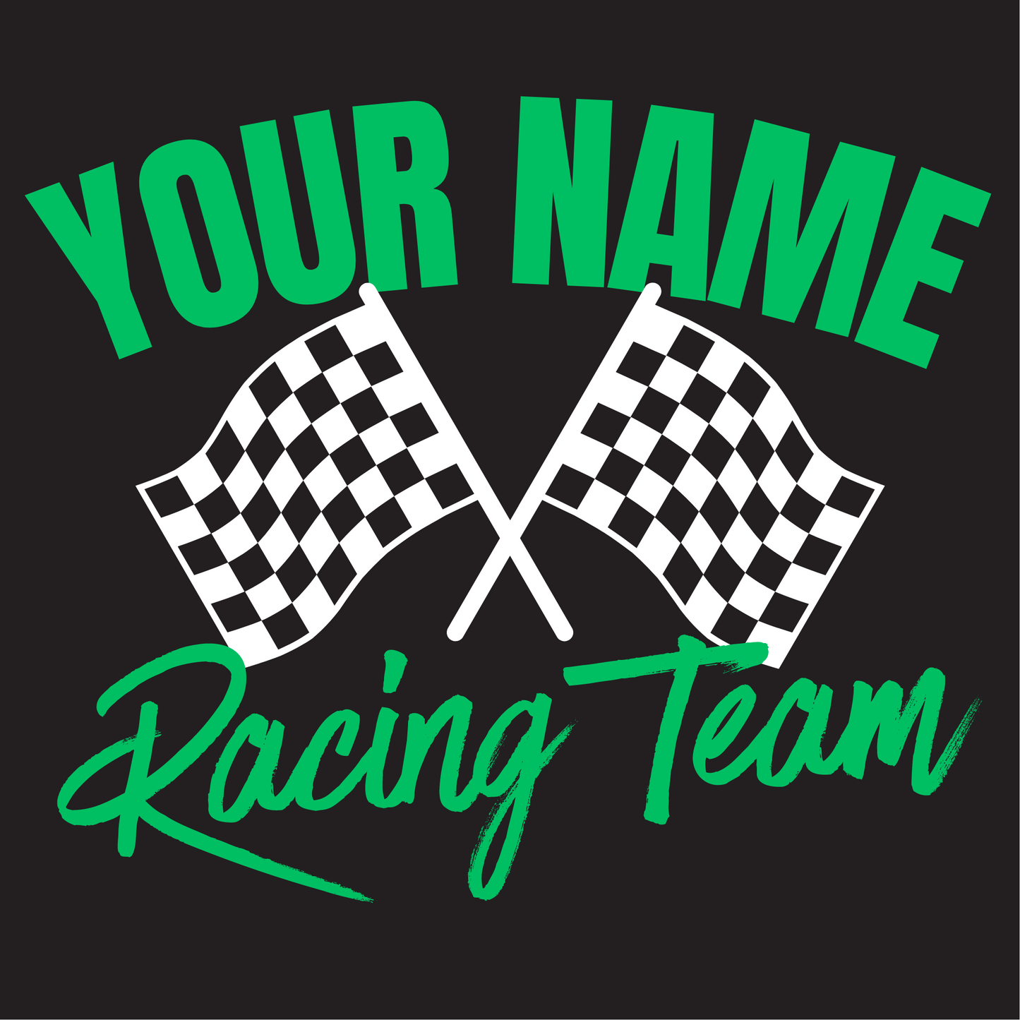 Team Name T-Shirt Adult