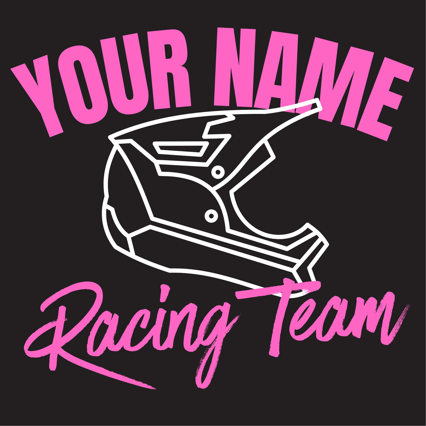 Team Name T-Shirt Adult