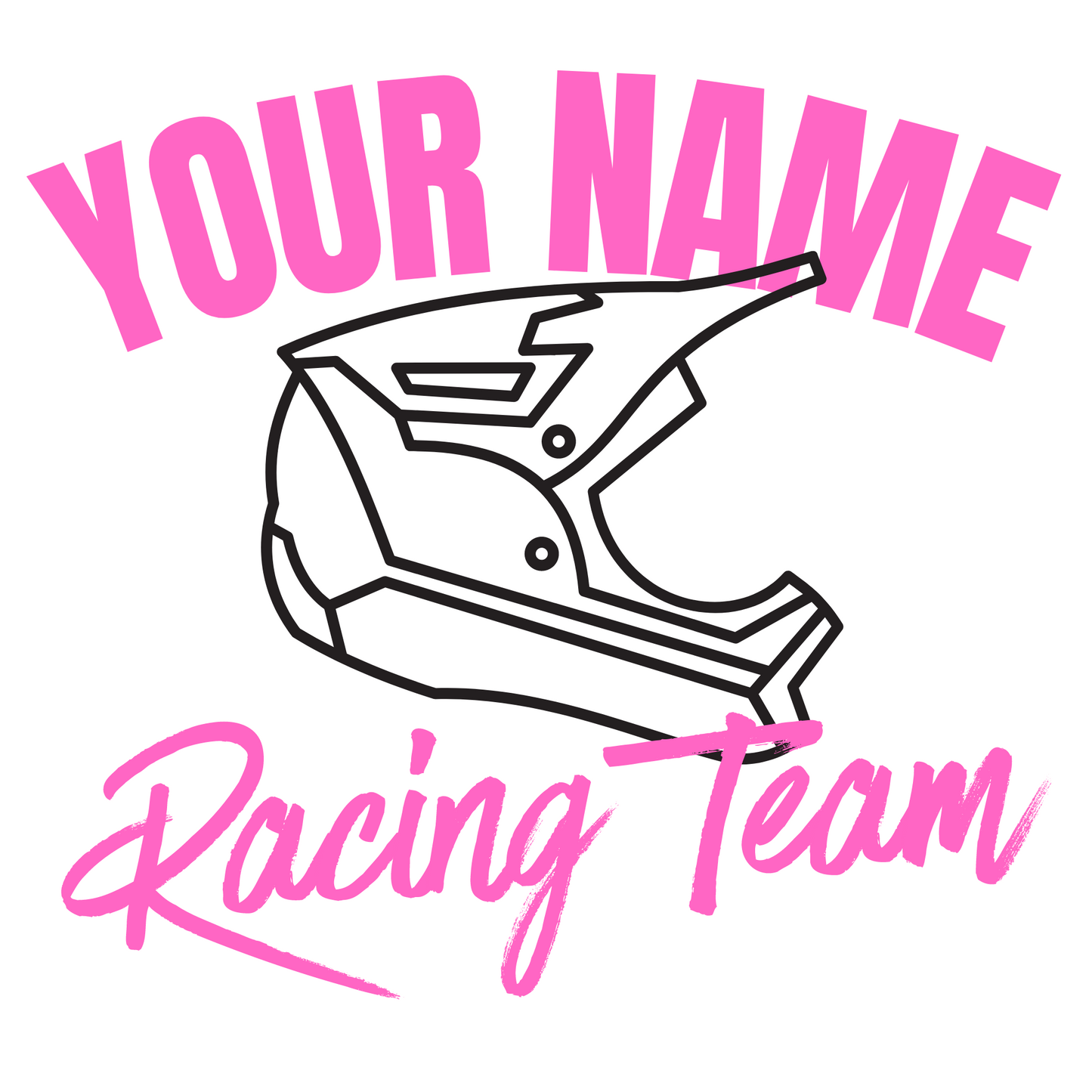 Team Name T-Shirt Adult