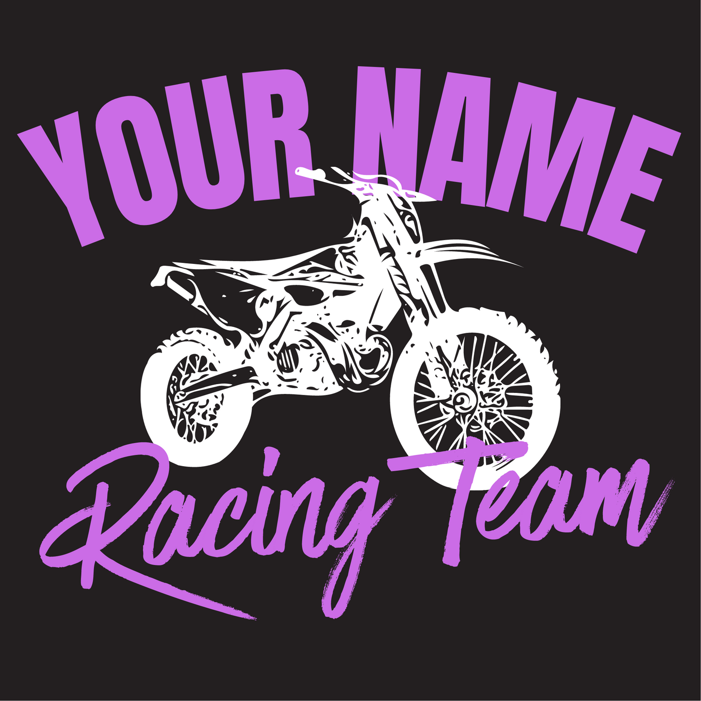 Team Name T-Shirt Adult