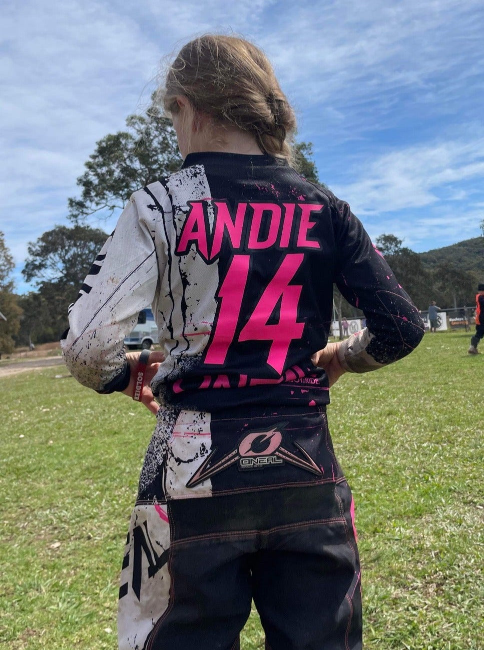 CUSTOM MOTOCROSS JERSEY NAME AND NUMBERS