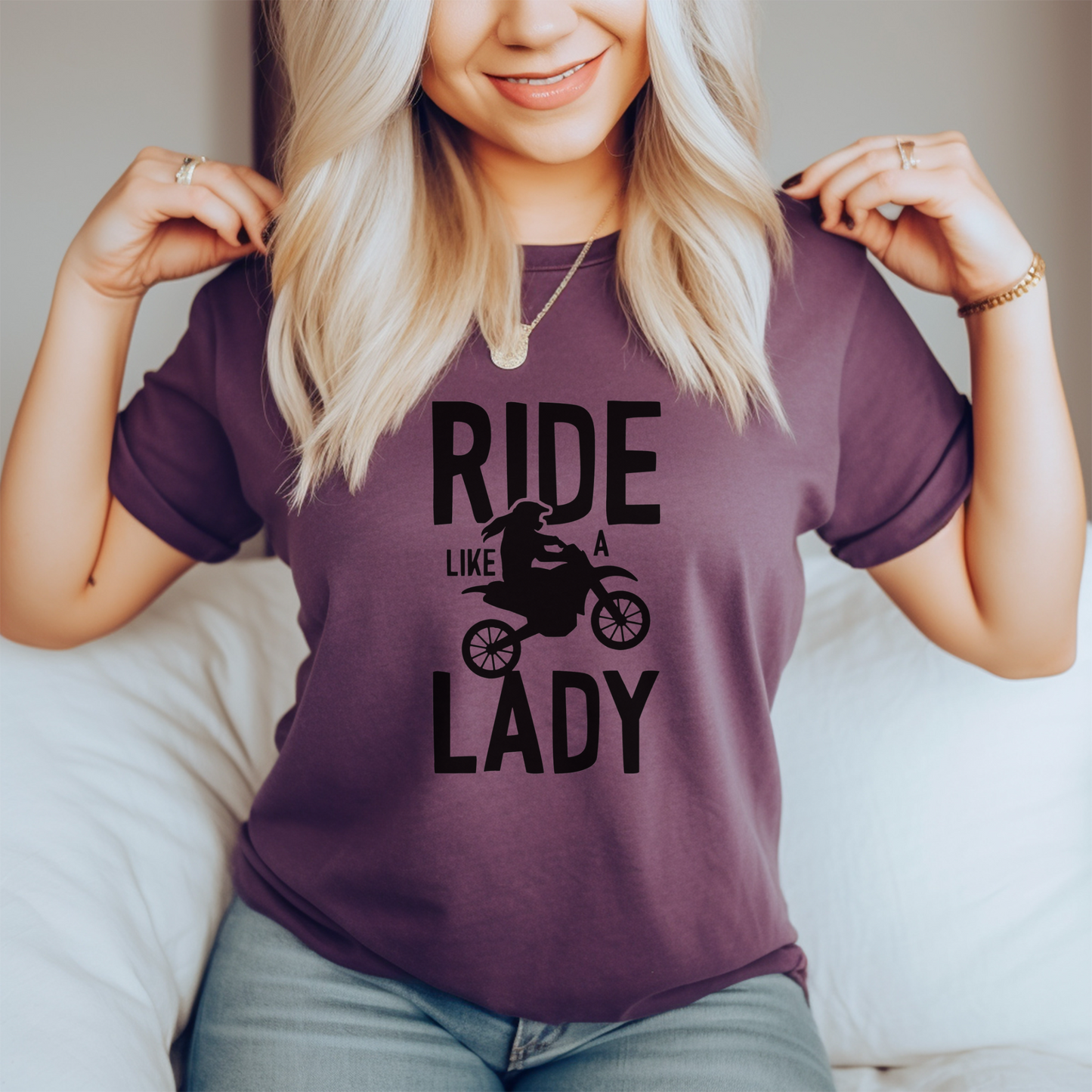 Ride Like A Lady T-Shirt