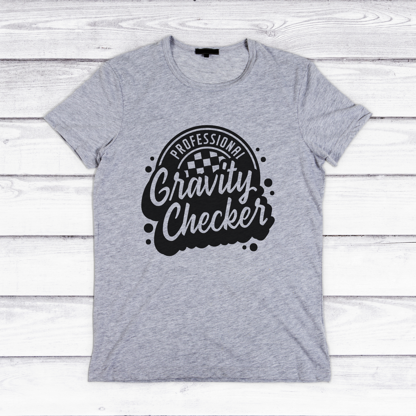 Professional Gravity Checker Kids T-Shirt