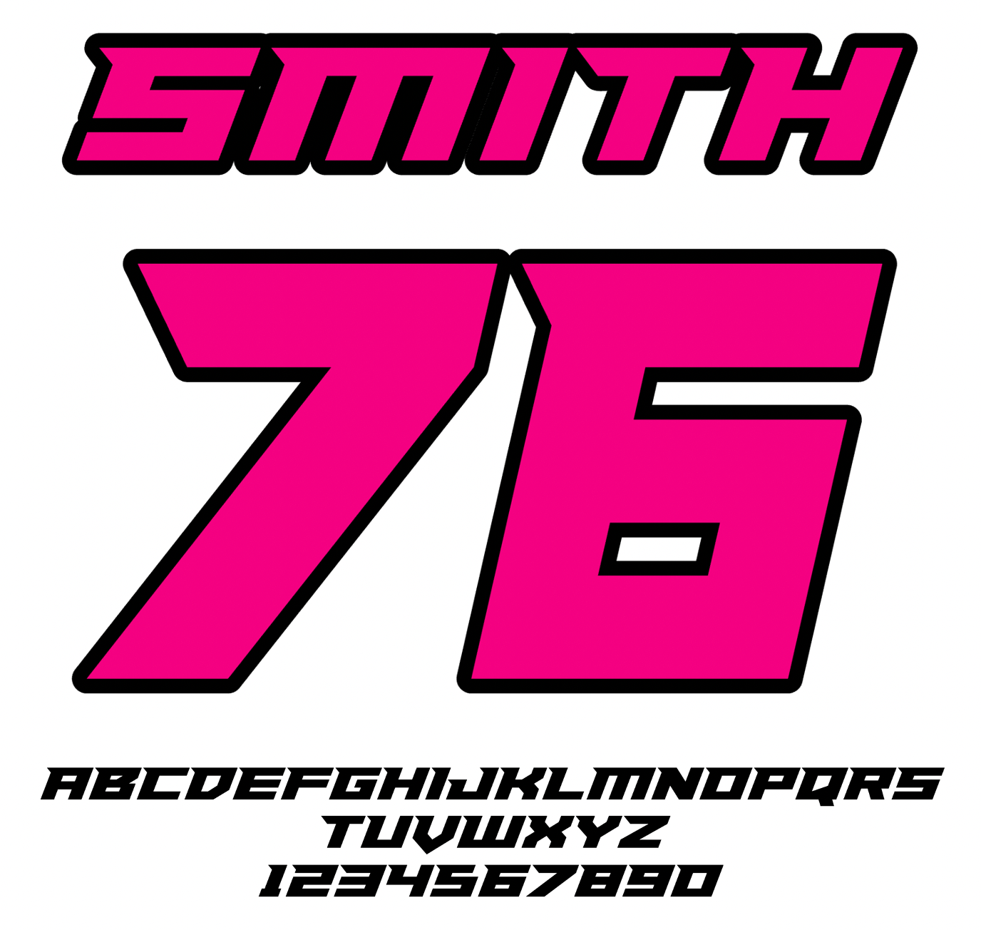 CUSTOM MOTOCROSS JERSEY NAME AND NUMBERS