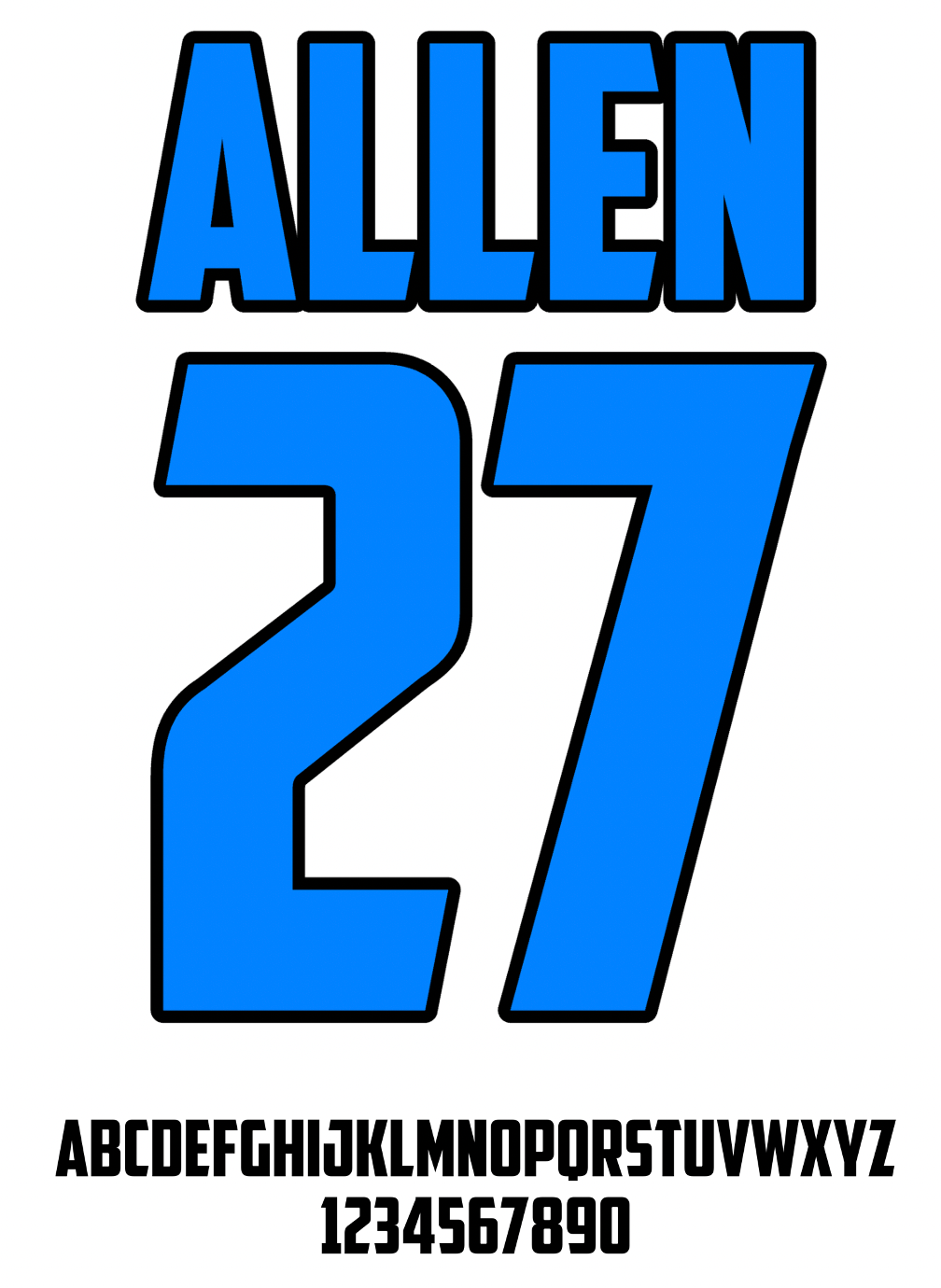 CUSTOM MOTOCROSS JERSEY NAME AND NUMBERS